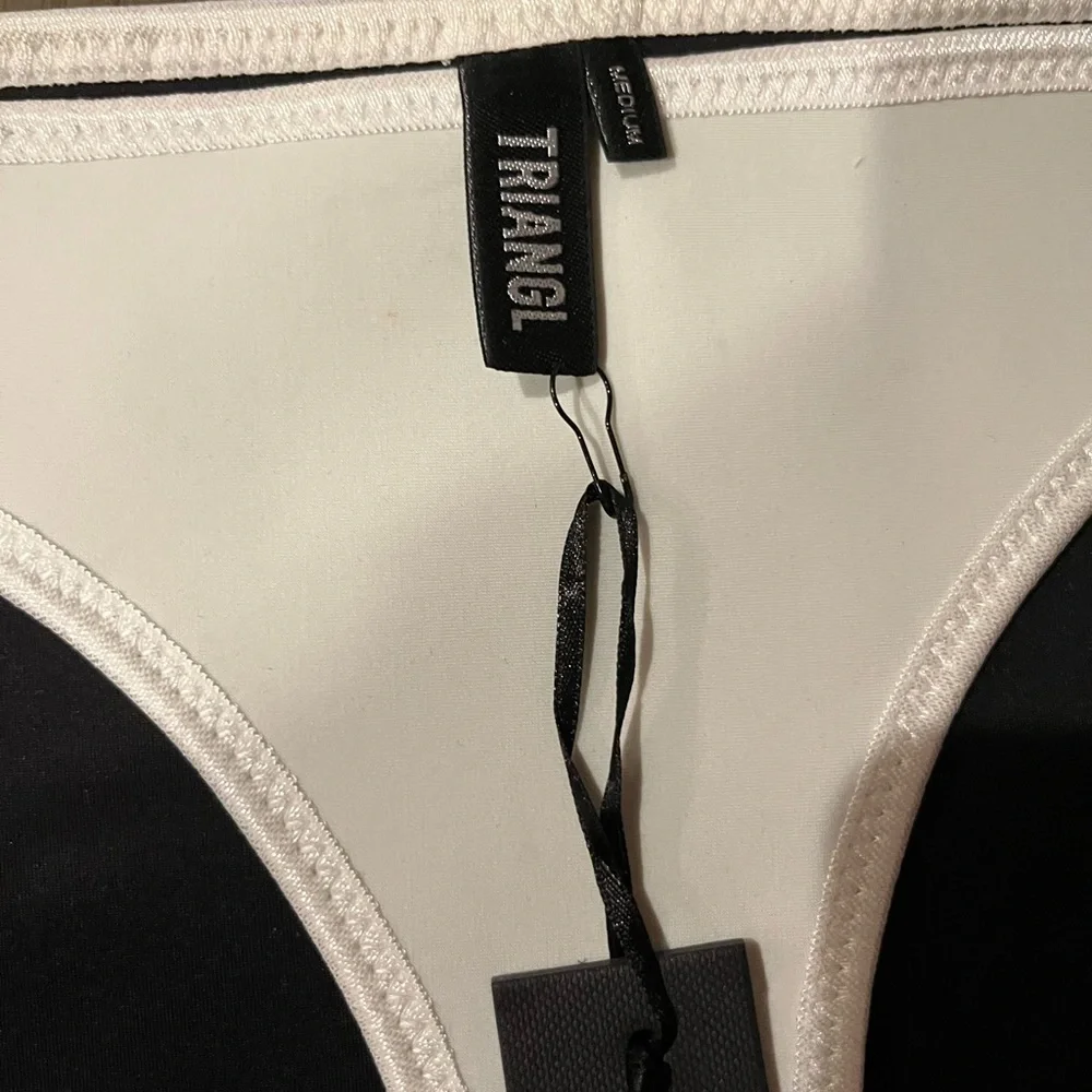 Triangl white bikini set Size M
